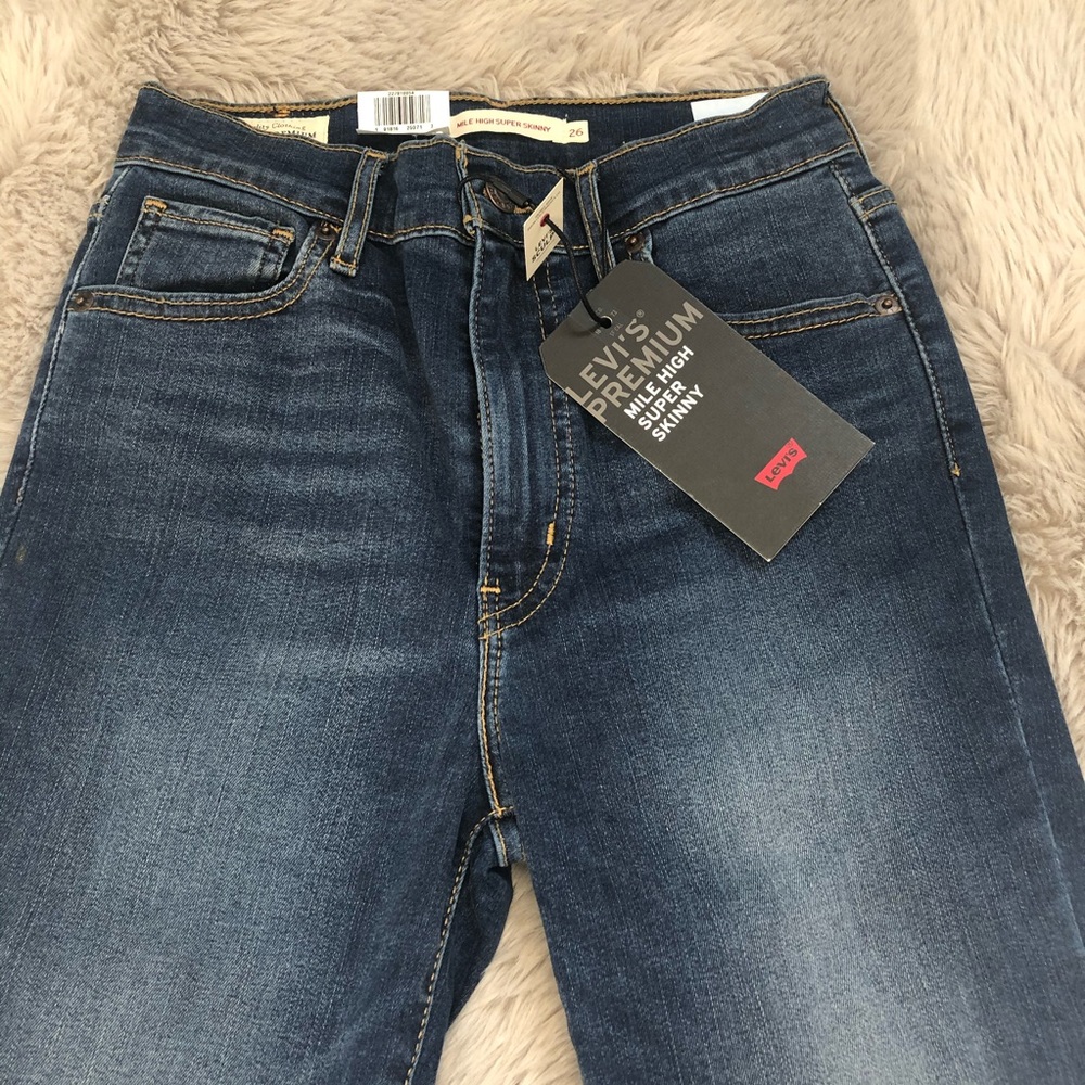 Levi’s mile high super skinny - Picture 4 of 4